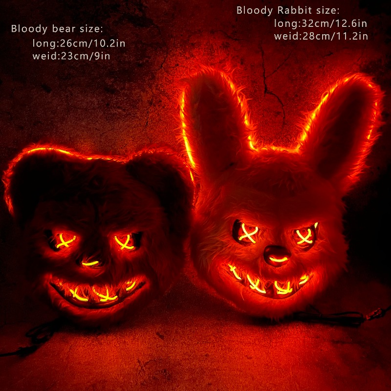 할로윈 코스프레 파티 발광 LED 라이트 페이스 마스크 - Led Purge Mask Halloween 리뷰 및 가격