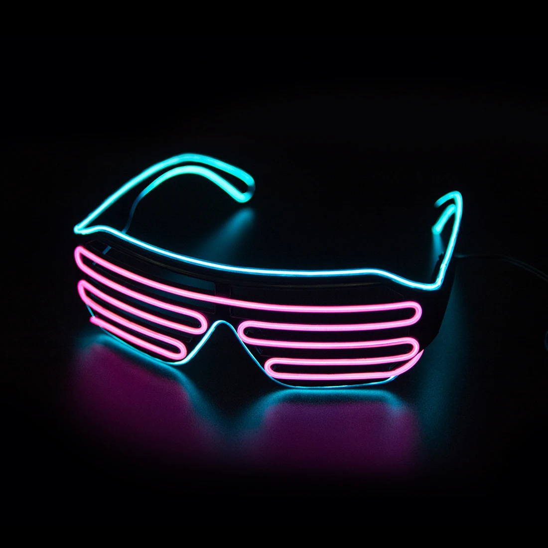 LED 빛나는 안경 Gafas 빛나는 Bril 네온 크 - Glow In The Dark Party Glasses 리뷰 및 가격