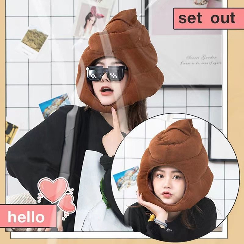 크리 에이 티브 귀여운 똥 모양 플러시 모자 박제 장난 - Fake Poop Gag Gift 리뷰 및 가격