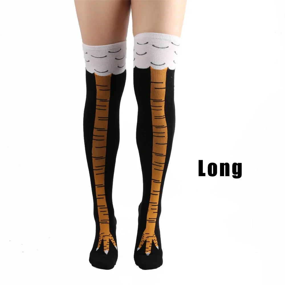 남성용 재미있는 3D 치킨 양말 프린트 만화 코스프레  - Funny Chicken Leg Socks 리뷰 및 가격