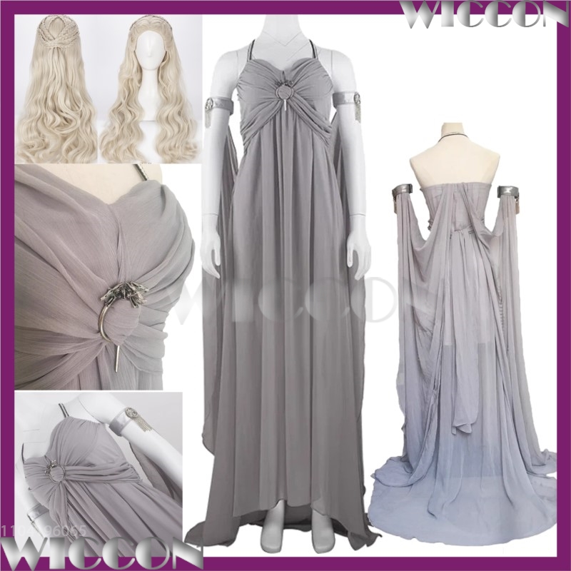 중세 의식 드레스 Daenerys 여성 드래곤 어머니  - Medieval Renaissance Dress Women 리뷰 및 가격