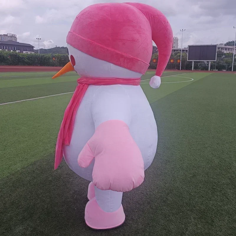 에어 펌프로 부풀릴 수 있는 눈사람 마스코트 의상, 크 - Costumes 리뷰 및 가격