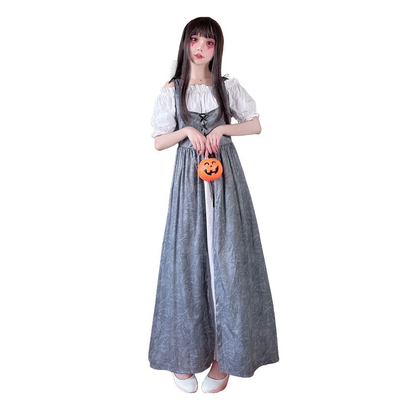 여성용 중세풍 의상, 르네상스 스타일의 어깨를 드러내는 - Medieval Renaissance Dress Women 리뷰 및 가격