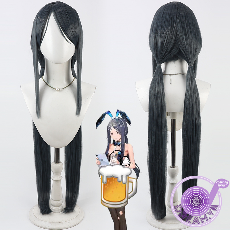 엑시아 코스프레 가발 니케 승리의 여신 80cm 긴 합 - Anime Cosplay Wig Heat Resistant 리뷰 및 가격
